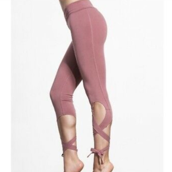 ankle strap leggings